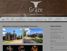 Tablet Screenshot of grazewillowtree.com.au